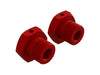 17mm Alum Wheel Hex (Red)