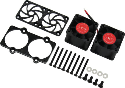 3 Cell Twin 40mm Motor Fan Kit