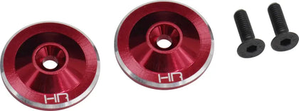 Alum Large Wing Buttons (Red)