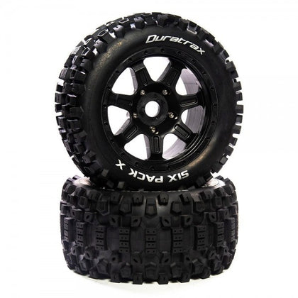 Six Pack Tires/Wheels (Black)