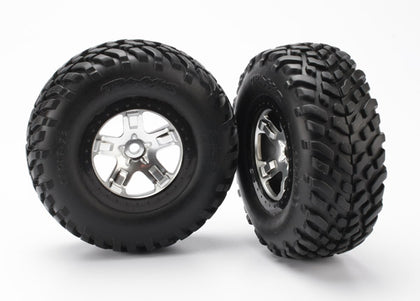 SCT Tires/Wheels Satin Chrome (Black)