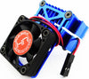 Motor Heat Sink w/Fan (Blue)