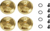 +4mm Steel Axle Brass Weights