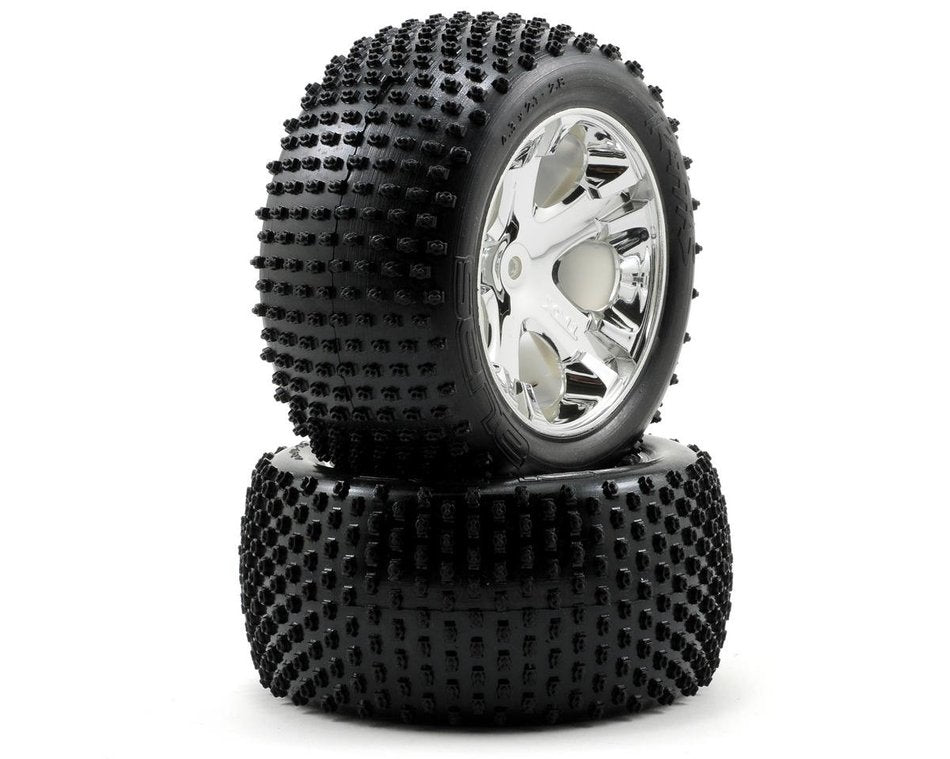 Alias Rear Tires w/All-Star Wheels (Chrome)