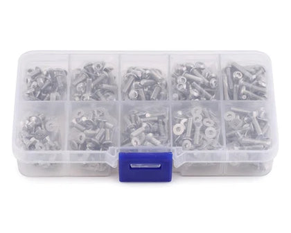 3mm BH/FH Screw Set w/Case (Stainless)