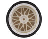 Spec D Drift Tires/LS Mesh Wheels (White/Gold)