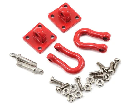1/10 HD Shackle/Mounting Bracket (Red)