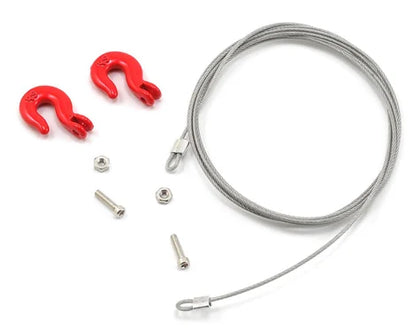 1/10 Crawler Steel Wire Rope w/Hooks